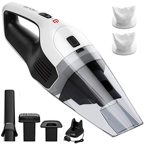 Holife Handheld Cordless Dry Vacuum Cleaner for Home and Pet Hair Cleaning
