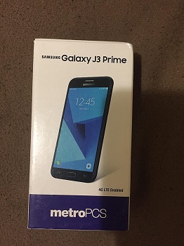 Samsung Galaxy J3 Prime Metro PCS Phone