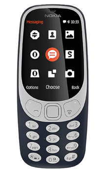 Nokia 3310 Cell Phone Without Internet Capability