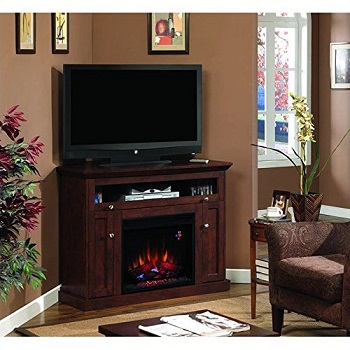 Windsor Corner fireplace tv stand