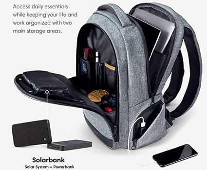 Solgaard Lifepack With Solarbank or Boombox | Backpack, Powerbank & Bluetooth Speaker