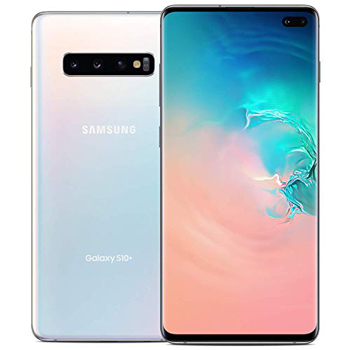 Samsung Galaxy S10+, 128GB, Prism White - Fully Unlocked